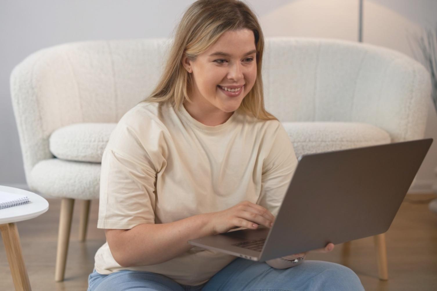 Interface de plateforme e-learning avec modules de formation